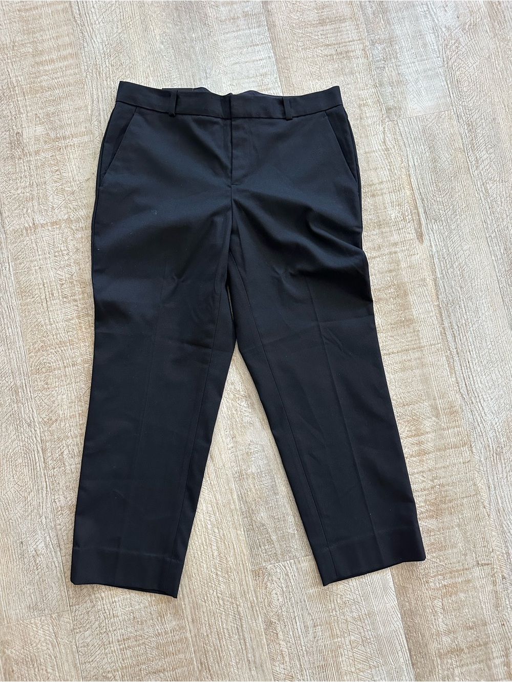 Banana Republic Black Cropped Dress Pants